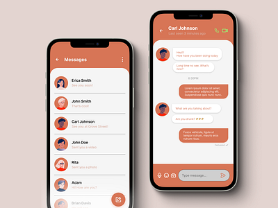 Direct Messaging - Daily UI 013