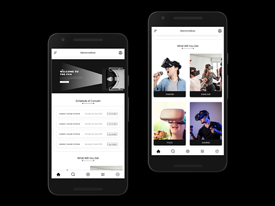 VR Company 2021 app design graphic designing latest mobile app ui vr