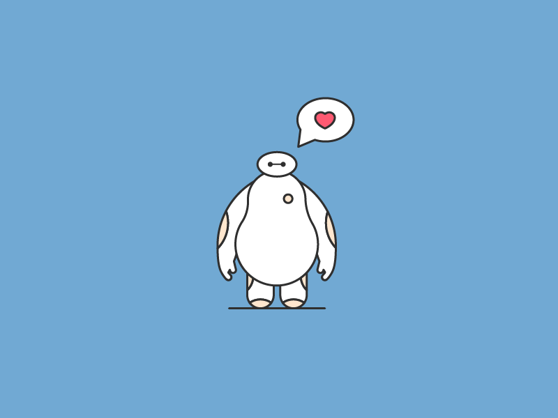 Baymax by Konstantin Spirin on Dribbble