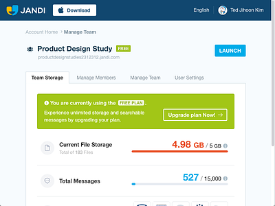 JANDI Admin Dashboard Ui ui web