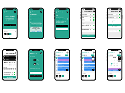 Gethere- Concept Design app branding design ui ux