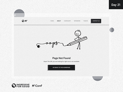 404 Error Page