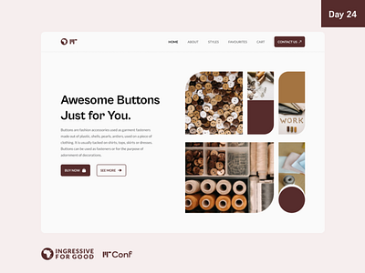 Button and Image Grid