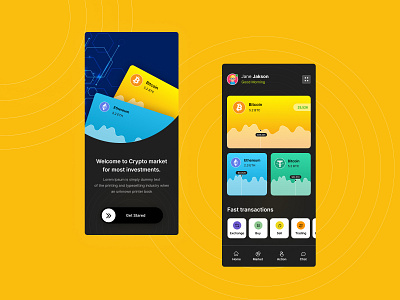 Mobile App: iOS Android UI branding graphic design ui