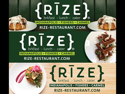 Billboard Series: RIZE adobe suite billboard design branding design digital design graphic design
