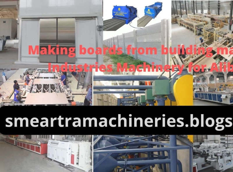 Making boards from building materials Industries Machinery by ...