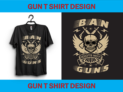 gun t shirt design