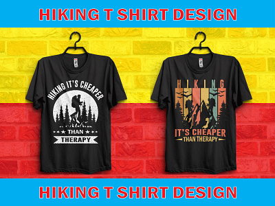 hiking t shirt design