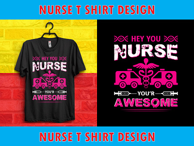 nurse t shirt design doctor fashion medical nurse nursing t shirt design shirt t shirt design tshirt typography vector