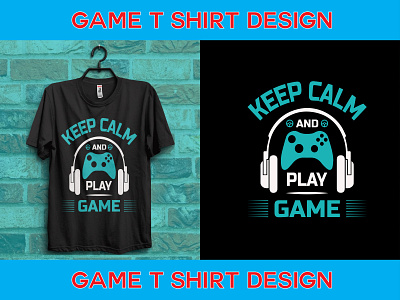 game t shirt design