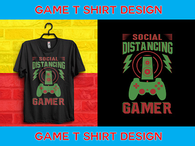 game t shirt design