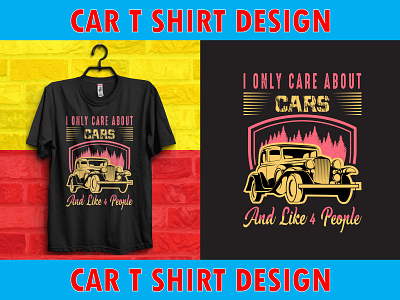 Car L A Hotrod T Shirt Design Template 5338056 Vector Art at Vecteezy