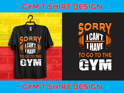 gym fitness t shirt design