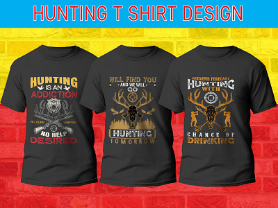 hunting t shirt design