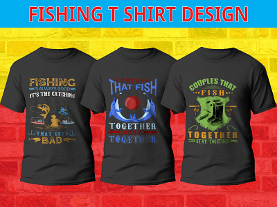 fishing t shirt design