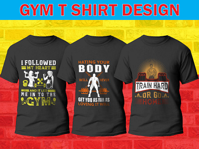 gym t shirt design