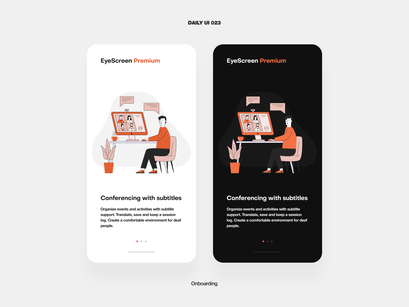 UI Challenge — Onboarding by Manchakkay Maxim on Dribbble