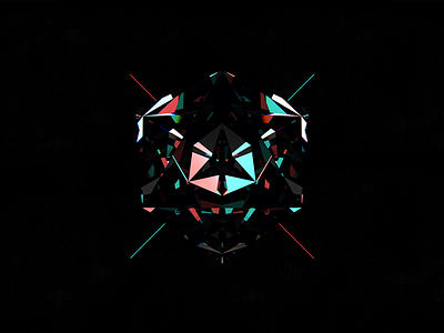 Neon Cube by Manchakkay Maxim on Dribbble