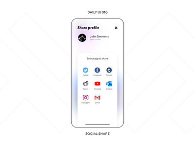 UI Challenge — Social Share