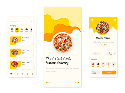 Fastfood application app delivery design fastfood fastfood app food food app food application food design app topdesign ui uiux userexperience userinterface ux