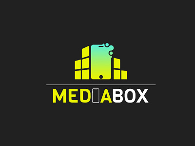 MEDIABOX Logo design graphic design logo logodesign media mediabox photoshop ui