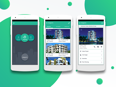Real Estate App android app real estate ui ux