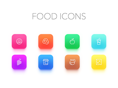 food icons