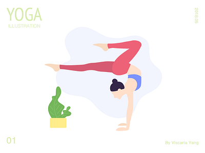 Love yoga best-01 colors graphic illustration