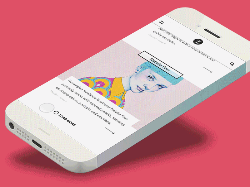 Trendland Concept Mobile Application