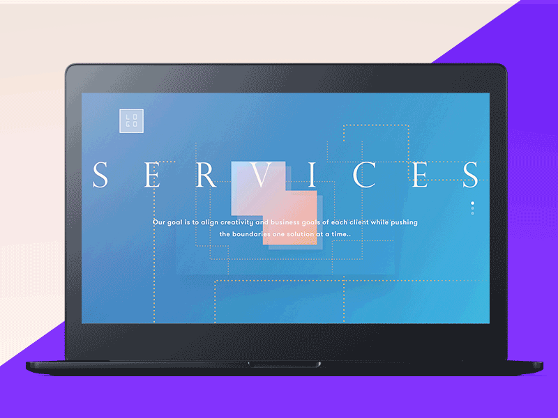 Services Page Scroll