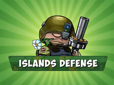 Island Defense Icon game icon mobile game strategy