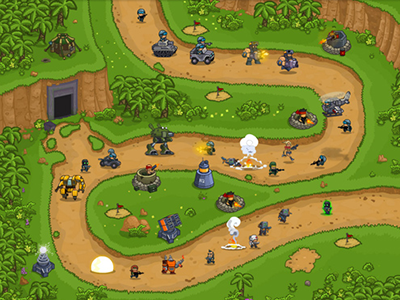 Game Screenshot characters design game art