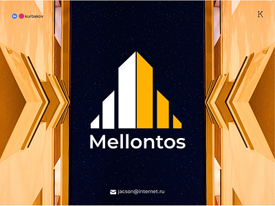 Mellontos | Corporate identity artwork branding businesslogo corporateidentity design followme graphic design graphicdesigner illustrator logo logodesigners logotype luxury textlogo typography vector webdesign