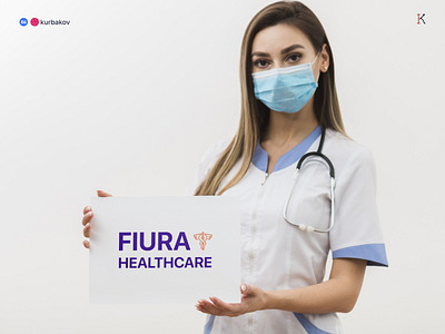 Fiura HEALTHCARE branding design doctor graphic design illustration logo medical medicallogo typography vector