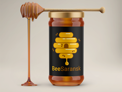 BeeSaransk | Corporate identity 3d animation branding design graphic design illustration logo typography vector