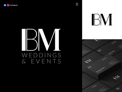 BM Weddings branding brendign brendinglogo design designlogo graphic design illustration logo logodesign logotipe logotipedesign typography vector