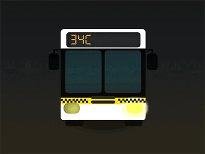 Metrobus aftereffects animation bus gif metro metrobus metrobüs vector