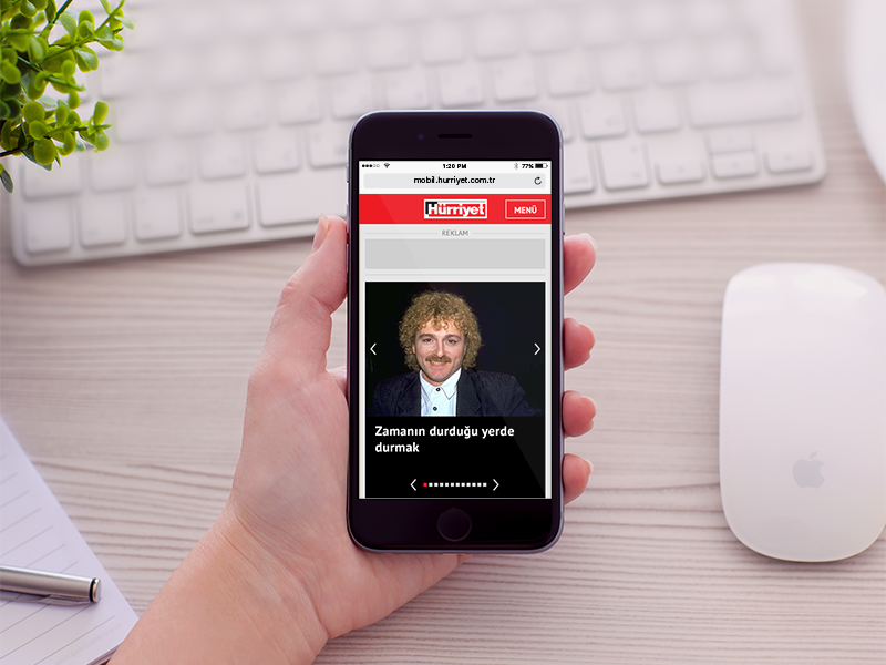 Hürriyet Mobil Web Yenilenme Süreci: Zorluklar ve çözümler gazete newspaper ux ui redesign mobile browser app mobilweb hürriyet