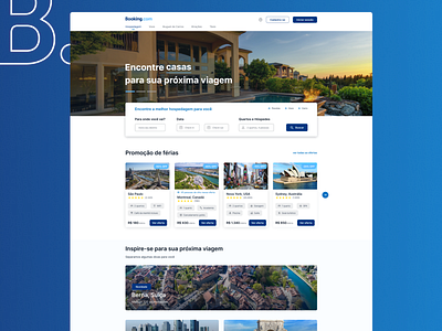 Redesign Booking.Com airbnb booking.com hotel lading page travel redesign booking redesign travel travel