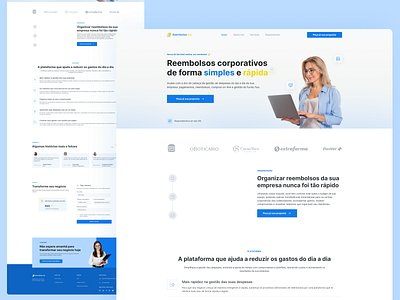 Landing Page - Reembolse.me brazil dailyuii brazildalyui brazilian ui brazilianui brazilui finance opentowork pay ui