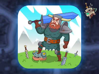 Brave warrior 2d character game