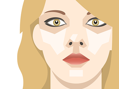 Anastazie face illustration illustrator portrait