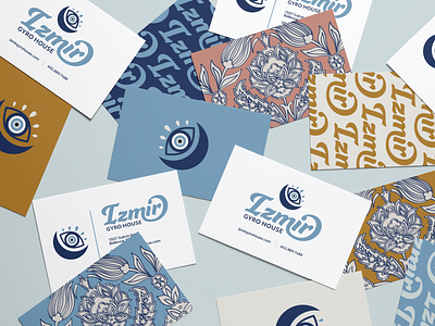 Izmir Gyro House branding graphic design logo typography