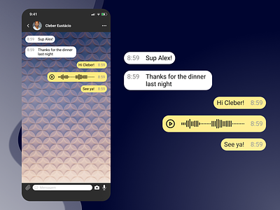 Daily UI 013 - direct messaging