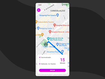 Daily UI 020 - location tracker