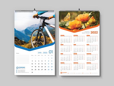 Wall Calendar Bundle branding calendar desk calendar wall calendar 2022 wall calendar bundle