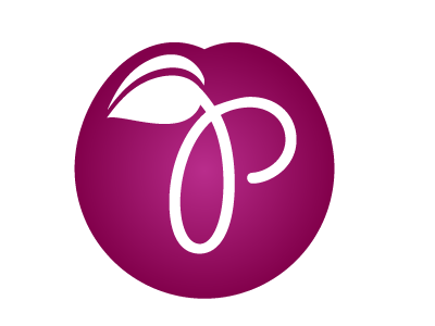 Plum Logo icon logo plum purple