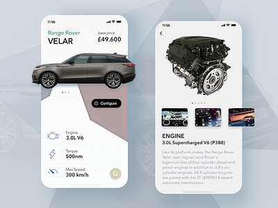 Range Rover Velar App.