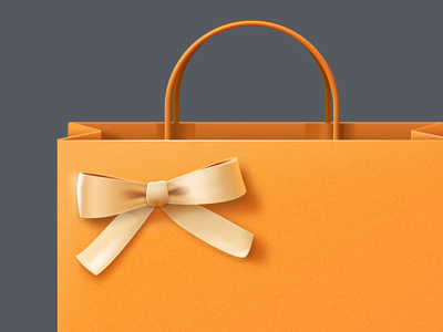 Bag bag ball china flower graphic handbag icon illustration market nectarial orange photoshop shopping ui