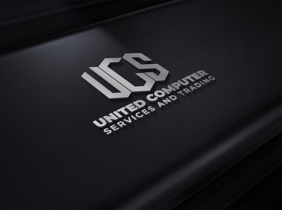 UCS Letter Logo Design Concept graphic design